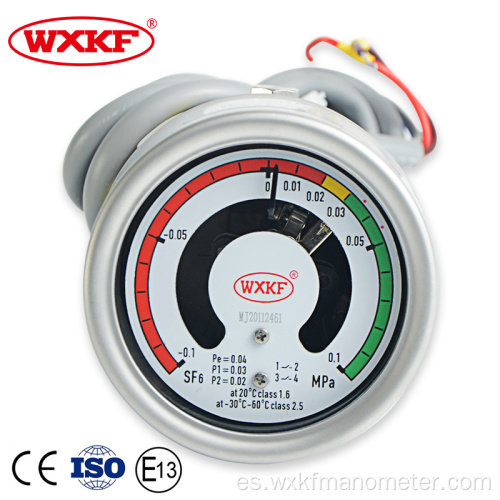 Voltaje Circuito Monitor de medidor de densidad de gas